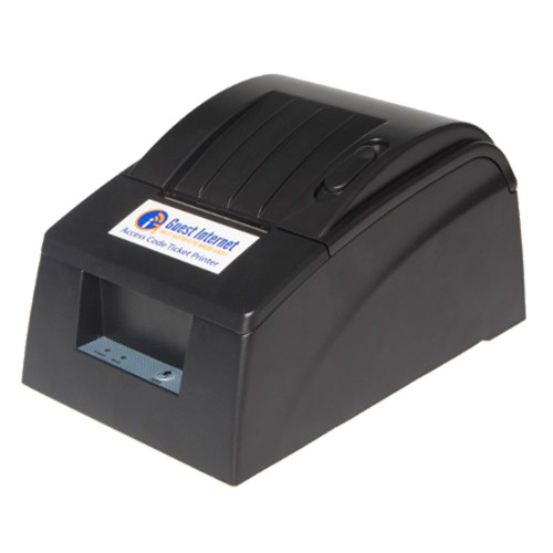 Guest Internet Ticket Printer for use with any Guest Internet Hotspot Gateway