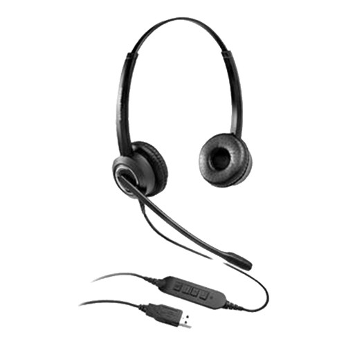 Grandstream GUV3000 HD USB Headset with Noise Cancelling Microphone ideal for remote workers noise cancellation minimizes background noise