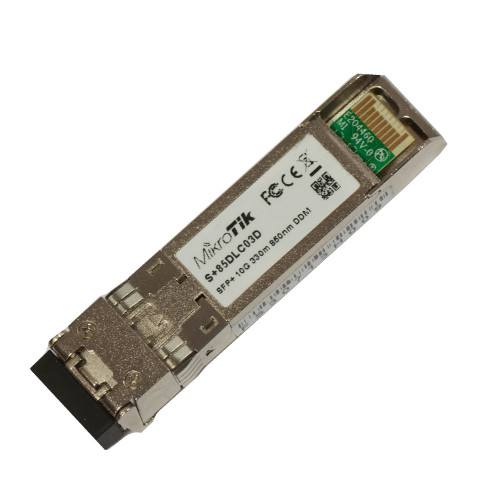 Mikrotik S+85DLC03D SFP+ 10G 850nm 300m MultiMode Transceiver with LC Connector