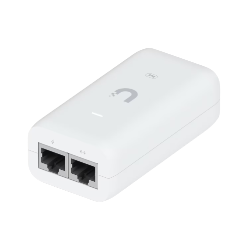 Top-down view of Ubiquiti U-POE-af with polycarbonate enclosure