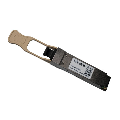 Mikrotik 40/100 Gigabit product line keeps growing QSFP28 module for distances up to 100m