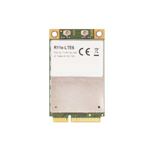 Mikrotik 2G/3G/4G/LTE miniPCI-e card with carrier aggregation support