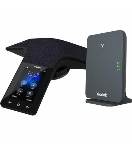 Yealink CP935W-BASE DECT Conference Phone HD Audio Bluetooth & Wi-Fi DECT Base Station for Seamless Connectivity