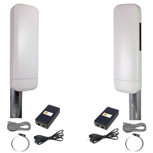 Tycon EZBR-5AC Wireless Bridge 5GHz 900Mbps 15dBi Antenna PoE MIMO Outdoor Plug & Play