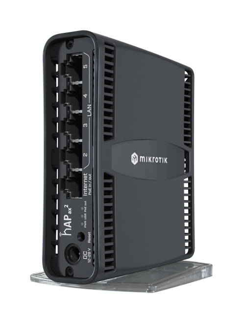 Mikrotik C52iG-5HaxD2HaxD-TC hAP ax2 WiFi6 Access Point (US Version)