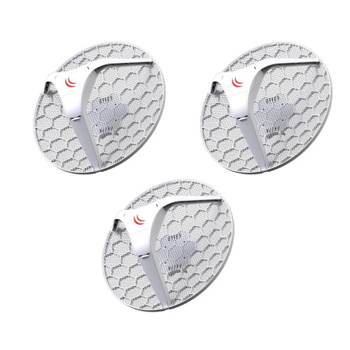 Mikrotik RBLHG-5nD-3 5GHz Dual Chain 24.5dBi Antenna CPE or PtP Passive PoE IP54