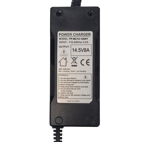 Tycon 100/240VAC, 12V 120W Smart Battery Charger