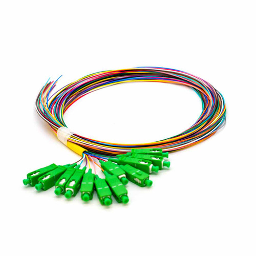 Iuron Fiber Pigtail 12 Core SC/APC Connector 3 meter length