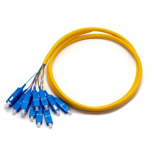 Iuron Fiber Pigtail 12 Core UPC Connector (1 meter)