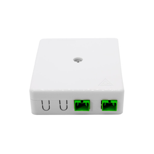 Iuron Fiber Optic Distribution Box DT44Q 2 Core with 1x2 Mini PLC Splitters APC