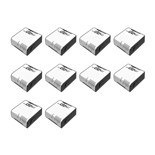 Mikrotik mAP 10-units RBmAP2nD Dual-Chain 2.4GHz micro Access Point PoE out RouterOS L4