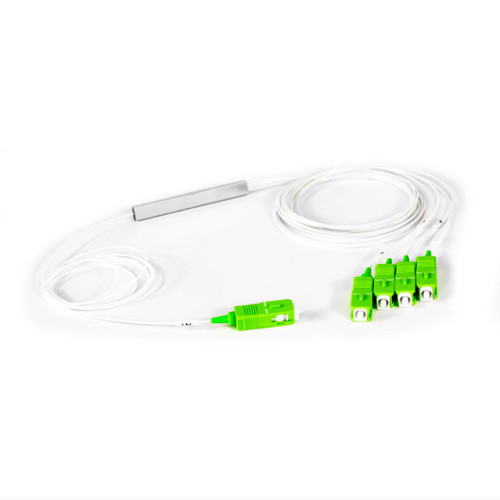 Iuron Mini Optical Fiber PLC Splitter 1x4 Connector SC/APC