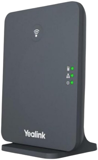 Yealink W70B DECT Base Station Supports 20 Calls & 10 Handsets Opus Codec & TLS Encryption