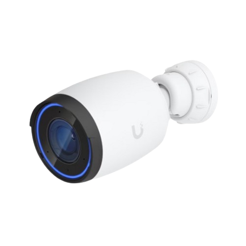 Side view of Ubiquiti UVC-AI-Pro-White with mount
