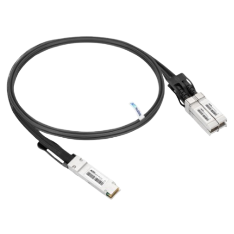 Iuron IU-CAB-QSFP/4SFP+-P3M 40G QSFP+ to 4x 10G SFP+ Passive Breakout Cable