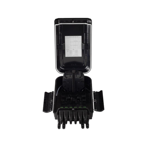 Iuron IU-ODN-DT130A-M-16 Fiber Optic Distribution Box 16 Port IP65 Anti Theft Lock Pole Mountable