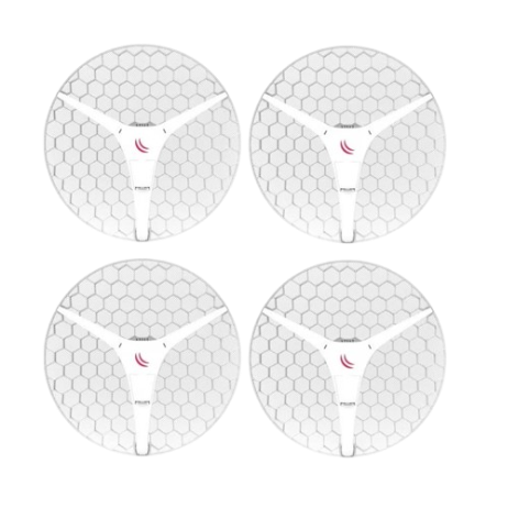 Mikrotik RBLHG-5HPnD-XL4pack-US LHG XL HP5 5GHz 27dBi Antenna Dual Chain 802.11an PoE RouterOS L3