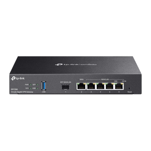 TP-Link ER7206 Omada Gigabit VPN Gateway 5 WAN Ports SSL/IPSec