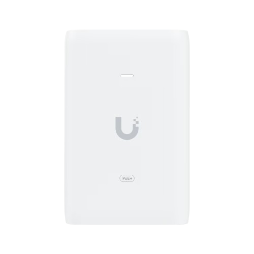 Ubiquiti U-PoE PoE Adapter 15W Gigabit LAN Surge Protection NDAA Compliant UniFi Compatible