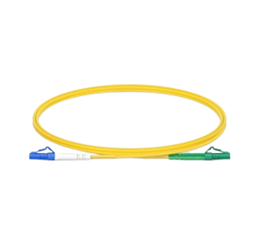 Iuron - OS2 LC UPC to LC APC Simplex OFNR 2.0mm Fiber Patch Cable SIMPLEX 1mt