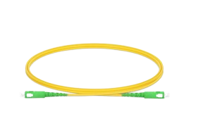 Iuron - OS2 SC APC to SC APC Simplex OFNR 2.0mm Fiber Patch Cable SIMPLEX 3mt