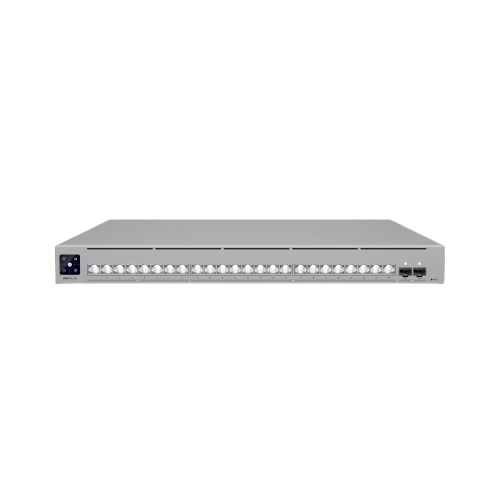 Ubiquiti USW-Pro-XG-24 Layer 3 Switch 24-Port 10GbE 2.5GbE 25G SFP28 Etherlighting