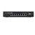Front view of Ubiquiti ES-8-150W showing the arrangement of the eight Gigabit Ethernet ports and two SFP ports.