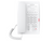 Fanvil White Elegant Hotel IP Phone with 2 SIP Lines, USB Charging Port, PoE, and HD Audio
