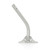 Ubiquiti UB-AM universal antenna mount assembled side view showing curved mounting arm and adjustable bracket