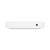 Rear view of Ubiquiti USW-LITE-8-POE with mounting interface and screw holes that facilitate secure attachment