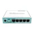 MikroTik RB750Gr3 hEX 5-port Gigabit Ethernet router front view with five RJ45 ports