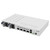 MikroTik CRS504-4XQ-IN rackmount 100G switch front angled perspective showing QSFP28 interfaces