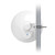 Rear view of Ubiquiti LTU-Pro-US mounted on a pole using the included mounting kit