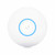 Front view of Ubiquiti UAP-NanoHD-US emphasizing its suitability for wall or ceiling mounting in enterprise environments