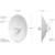 Ubiquiti PBE-5AC-Gen2-US feature diagram with 450+ Mbps throughput and 15+ km range