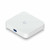 Top-down view of Ubiquiti UCG-ULTRA highlighting its compact, square design with a white polycarbonate enclosure
