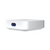 Angled front view of Ubiquiti UX-US with a 0.96-inch LCM status display and a factory reset button
