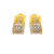 Intellinet 347471 Cat5e UTP Ethernet Patch Cable, RJ45 Male to Male, 0.3 m (1 ft.), Yellow