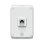 Rear view of Ubiquiti U7-IW-US displaying the aluminum alloy mounting plate and a single PoE+ input port