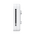 Side view of the Ubiquiti UA-Retrofit-Hub-2 emphasizing the slim white enclosure, ventilation slots, and compact profile