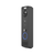 Angled front view of Ubiquiti UVC-G6-Entry highlighting the camera lens, illuminated doorbell button, speaker grille, and the slim profile