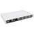 MikroTik CRS812-8DS-2DQ-2DDQ-RM rear panel with redundant power supplies and cooling fans