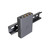 MikroTik KNOT EMB-LTE4-GLOBAL industrial LTE module installed on DIN rail with GNSS, MAIN and DIV antenna connectors visible