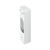 Angled side view of Ubiquiti UACC-Reader-Pro-AM-W highlighting the wedge-shaped profile and integrated mounting enclosure