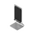 Ubiquiti UACC-U7-Pro-XG-Wall-TS U7 Pro XG Wall Table Stand