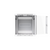 Ubiquiti UACC-Rack-12U-Wall-600-G 12U Wall-Mount Rack Cabinet 600 mm Glass Door