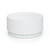 Ubiquiti UP-AirQuality front angled view showing compact UniFi vape detection and air quality sensor with status light ring