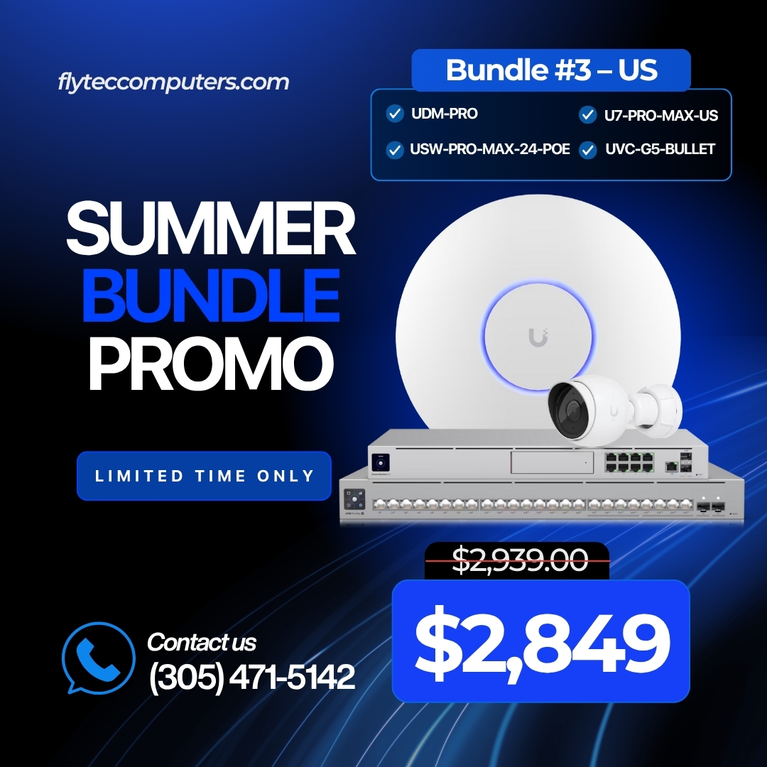 Summer Ubiquiti Promo number 3 US version
