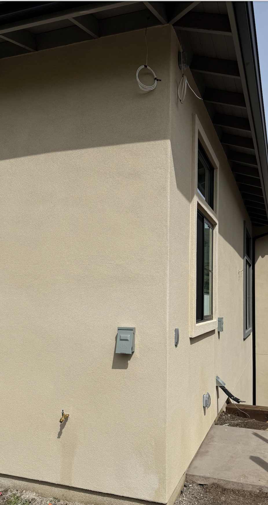 cat 6 cable installation for garage and entrance cameras