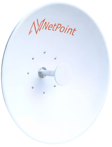 Netpoin NP64 4Ft Parabolic Antenna DP 5.9-7.2 GHz 36 dBi pigtail